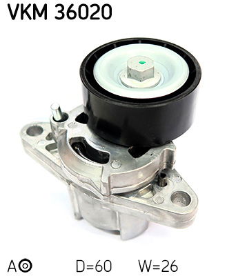 Belt Tensioner, V-ribbed belt - VKM 36020 SKF